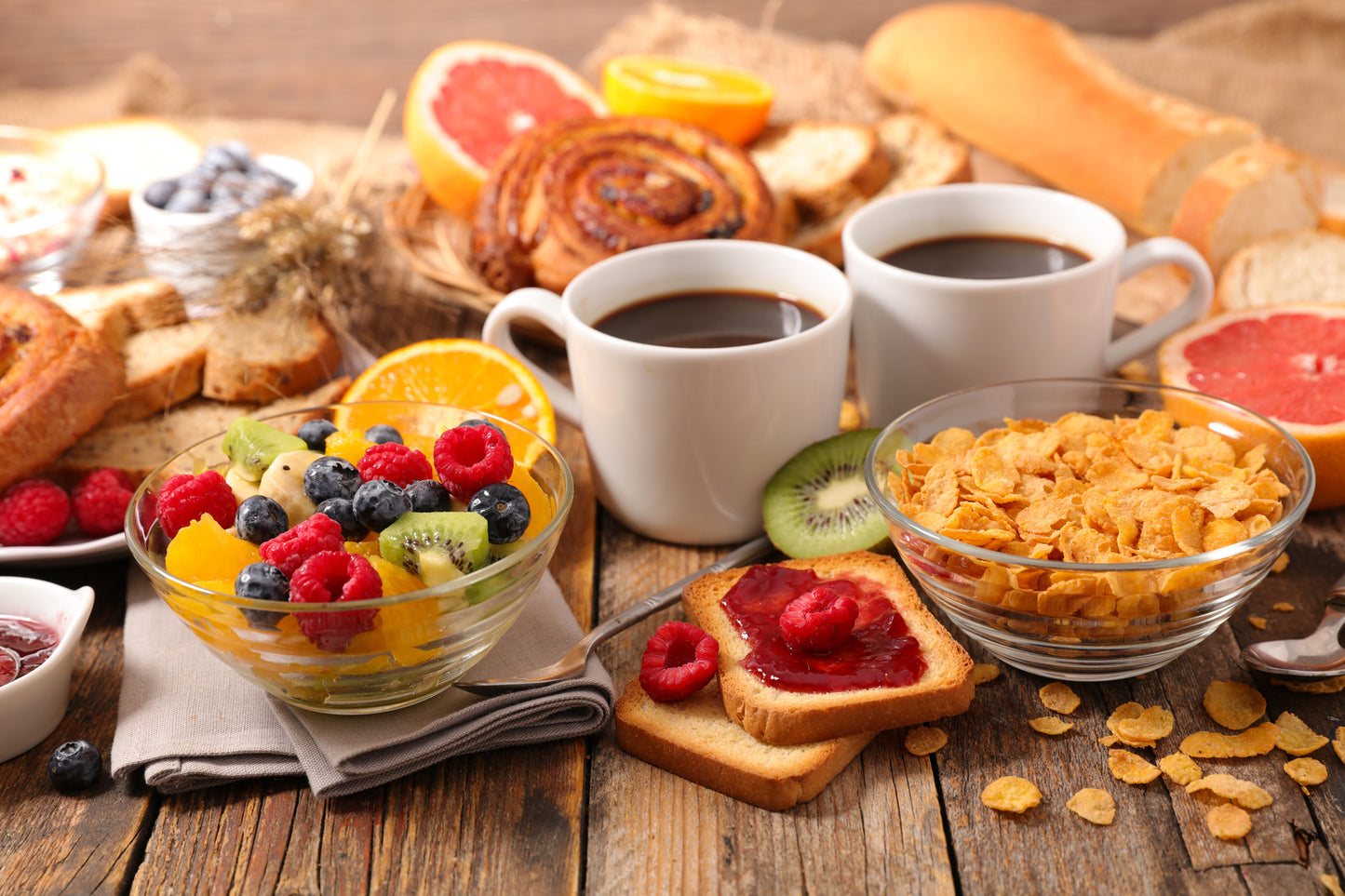Pack Petit-Déjeuner Sucré (image non contractuelle)